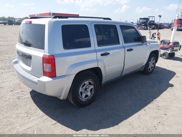 45902798 :رقم المزاد ، 1J8FT28088D799041 vin ، 2008 Jeep Patriot Sport مزاد بيع