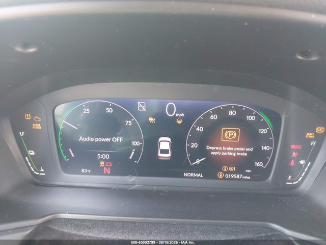 45902799 :رقم المزاد ، 1HGCY2F71SA090893 vin ، 2025 Honda Accord Hybrid Sport-l مزاد بيع