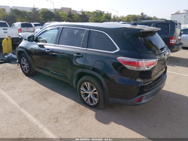 Toyota Highlander Xle V6 2015 5TDJKRFH8FS105553 Image 3