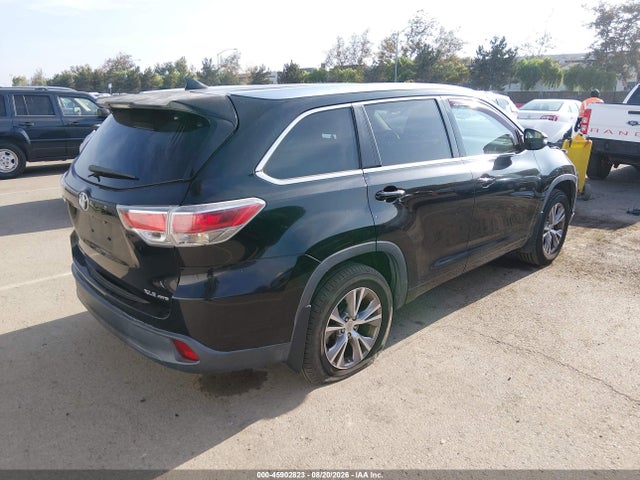 Toyota Highlander Xle V6 2015 5TDJKRFH8FS105553 Image 4