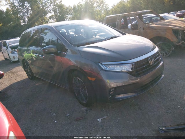 2022 Honda Odyssey Elite მანქანა იყიდება აუქციონზე, vin: 5FNRL6H91NB014230, აუქციონის ნომერი: 45902828