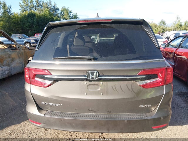 2022 Honda Odyssey Elite მანქანა იყიდება აუქციონზე, vin: 5FNRL6H91NB014230, აუქციონის ნომერი: 45902828