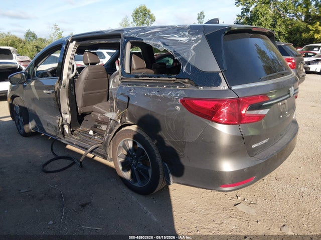 2022 Honda Odyssey Elite მანქანა იყიდება აუქციონზე, vin: 5FNRL6H91NB014230, აუქციონის ნომერი: 45902828