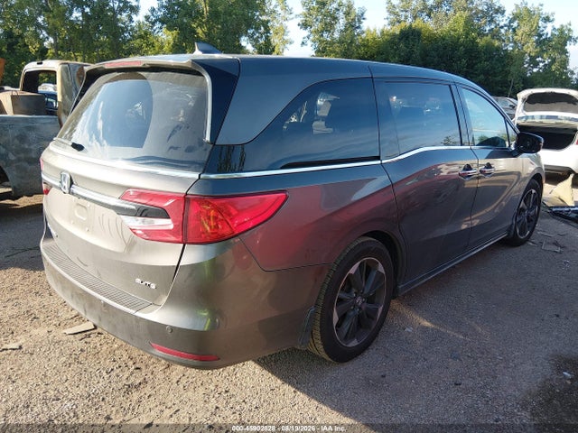 2022 Honda Odyssey Elite მანქანა იყიდება აუქციონზე, vin: 5FNRL6H91NB014230, აუქციონის ნომერი: 45902828