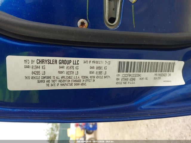 Продажа на аукционе авто 2013 Dodge Dart Sxt, vin: 1C3CDFBA1DD323941, номер лота: 45902838