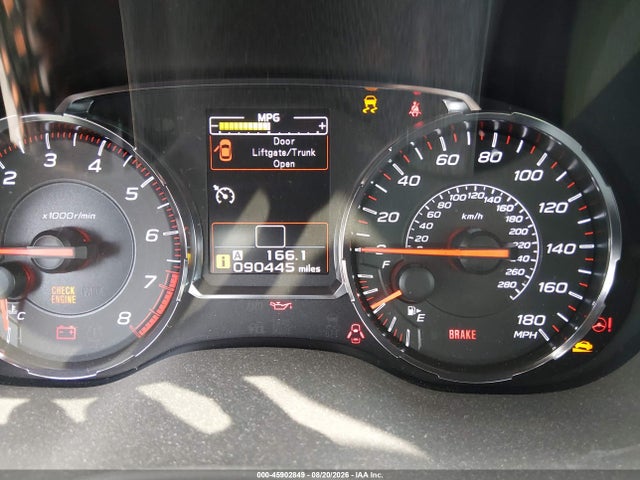 Продаж на аукціоні авто 2018 Subaru Wrx, vin: JF1VA1A69J9810404, номер лоту: 45902849