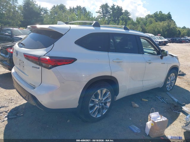 5TDYARAH6MS506654 Toyota Highlander Hybrid Limited