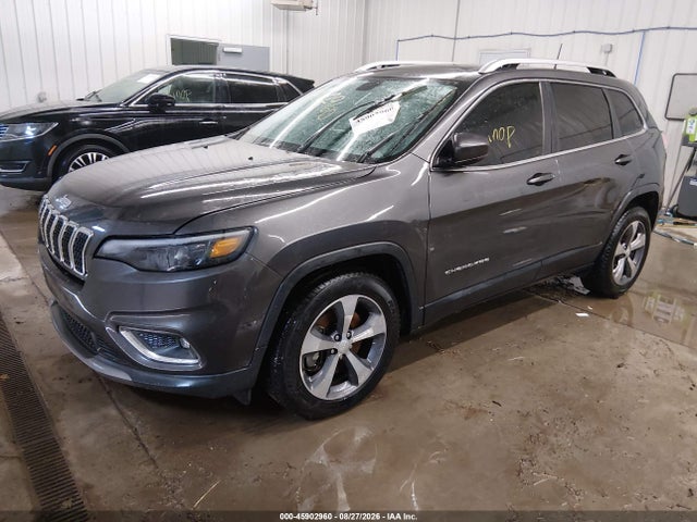 2019 Jeep Cherokee Limited 4x4 მანქანა იყიდება აუქციონზე, vin: 1C4PJMDX2KD117911, აუქციონის ნომერი: 45902960