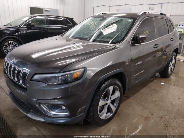 2019 Jeep Cherokee Limited 4x4 მანქანა იყიდება აუქციონზე, vin: 1C4PJMDX2KD117911, აუქციონის ნომერი: 45902960