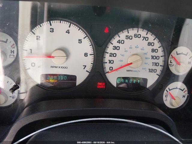 2005 Dodge Ram 1500 Slt/laramie მანქანა იყიდება აუქციონზე, vin: 1D7HA18N25S242487, აუქციონის ნომერი: 45902993