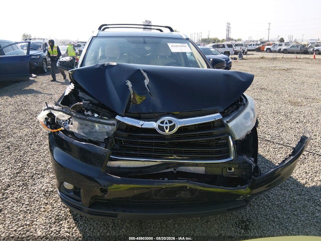 Aukcja sprzedaży 2015 Toyota Highlander Xle V6, vin: 5TDJKRFH4FS102214, numer aukcji: 45903000
