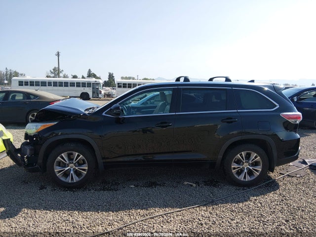 Aukcja sprzedaży 2015 Toyota Highlander Xle V6, vin: 5TDJKRFH4FS102214, numer aukcji: 45903000