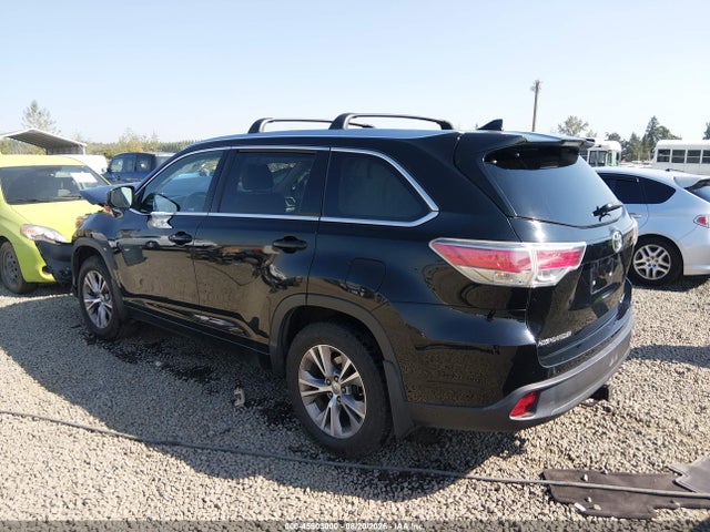 Aukcja sprzedaży 2015 Toyota Highlander Xle V6, vin: 5TDJKRFH4FS102214, numer aukcji: 45903000