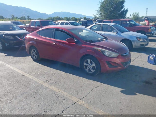 2014 Hyundai Elantra Se მანქანა იყიდება აუქციონზე, vin: 5NPDH4AE7EH513848, აუქციონის ნომერი: 45903032