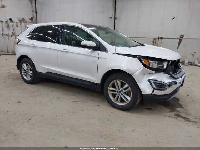 2015 Ford Edge Sel მანქანა იყიდება აუქციონზე, vin: 2FMTK4J86FBB29981, აუქციონის ნომერი: 45903035