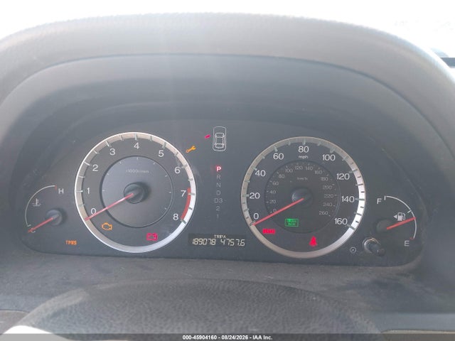 45904160 :رقم المزاد ، 1HGCP36819A046369 vin ، 2009 Honda Accord 3.5 Ex-l مزاد بيع