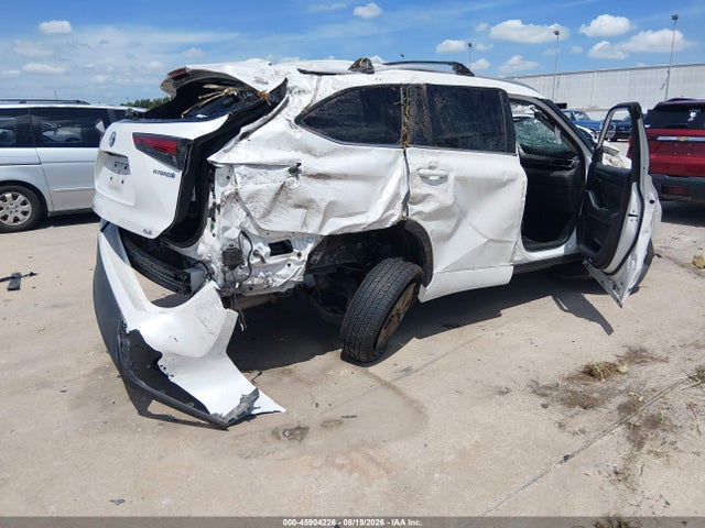2023 Toyota Highlander Hybrid Xle Bronze მანქანა იყიდება აუქციონზე, vin: 5TDAARAH1PS519608, აუქციონის ნომერი: 45904226