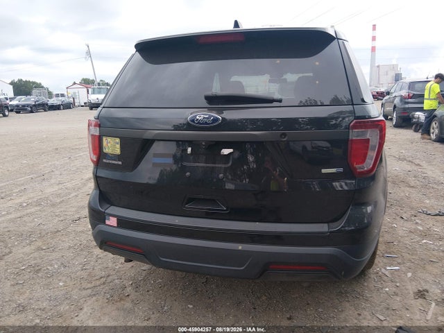 45904257 :رقم المزاد ، 1FM5K8AR0JGB59133 vin ، 2018 Ford Police Interceptor Utility مزاد بيع