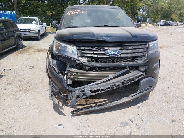 45904257 :رقم المزاد ، 1FM5K8AR0JGB59133 vin ، 2018 Ford Police Interceptor Utility مزاد بيع