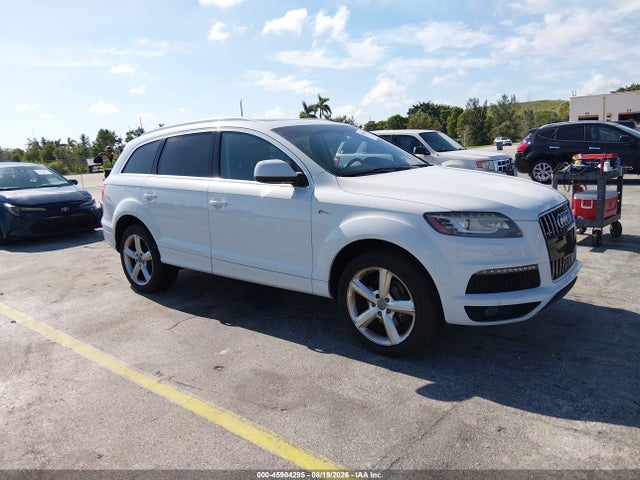 2013 Audi Q7 3.0t S Line Prestige მანქანა იყიდება აუქციონზე, vin: WA1DGAFE2DD011743, აუქციონის ნომერი: 45904295