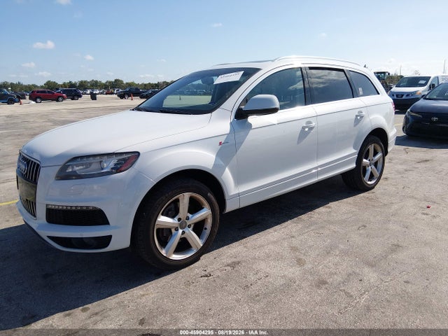 2013 Audi Q7 3.0t S Line Prestige მანქანა იყიდება აუქციონზე, vin: WA1DGAFE2DD011743, აუქციონის ნომერი: 45904295