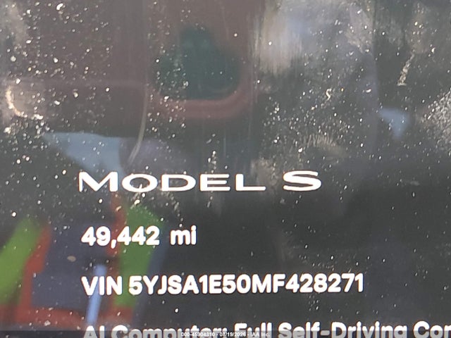 Продаж на аукціоні авто 2021 Tesla Model S Long Range Dual Motor All-wheel Drive, vin: 5YJSA1E50MF428271, номер лоту: 45904310