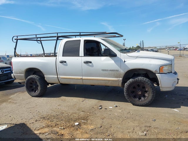 2005 Dodge Ram 2500 Slt/laramie მანქანა იყიდება აუქციონზე, vin: 3D7KS28C05G763321, აუქციონის ნომერი: 45904342