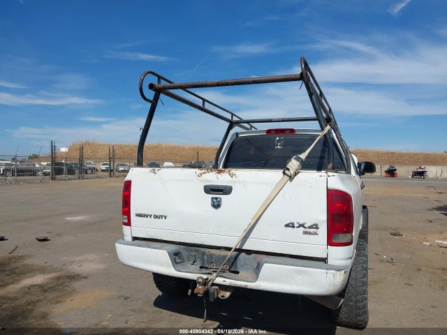 2005 Dodge Ram 2500 Slt/laramie მანქანა იყიდება აუქციონზე, vin: 3D7KS28C05G763321, აუქციონის ნომერი: 45904342