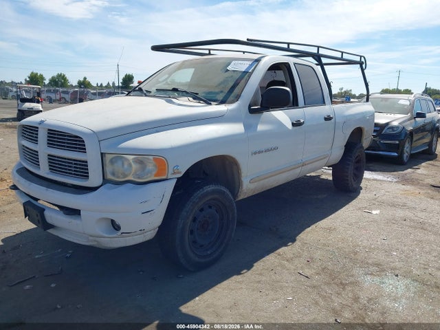 2005 Dodge Ram 2500 Slt/laramie მანქანა იყიდება აუქციონზე, vin: 3D7KS28C05G763321, აუქციონის ნომერი: 45904342