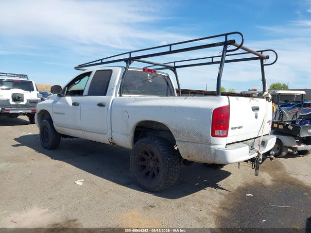 2005 Dodge Ram 2500 Slt/laramie მანქანა იყიდება აუქციონზე, vin: 3D7KS28C05G763321, აუქციონის ნომერი: 45904342