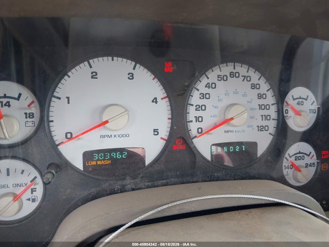 2005 Dodge Ram 2500 Slt/laramie მანქანა იყიდება აუქციონზე, vin: 3D7KS28C05G763321, აუქციონის ნომერი: 45904342
