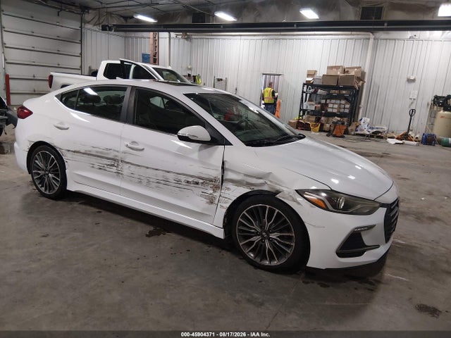 Aukcja sprzedaży 2018 Hyundai Elantra Sport, vin: KMHD04LB6JU657106, numer aukcji: 45904371