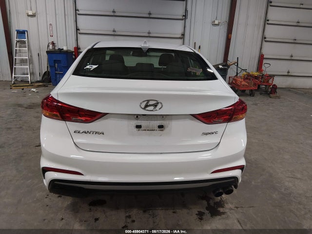 Aukcja sprzedaży 2018 Hyundai Elantra Sport, vin: KMHD04LB6JU657106, numer aukcji: 45904371