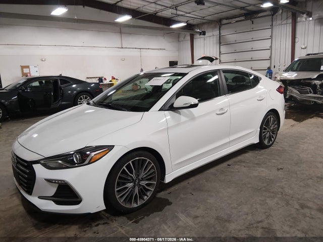 Aukcja sprzedaży 2018 Hyundai Elantra Sport, vin: KMHD04LB6JU657106, numer aukcji: 45904371