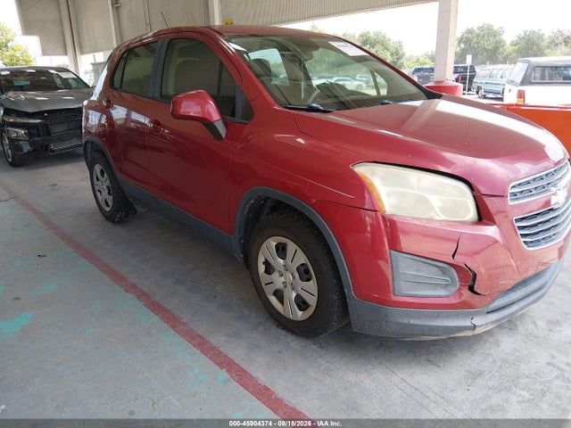 45904374 :رقم المزاد ، KL7CJKSB4FB189671 vin ، 2015 Chevrolet Trax 1ls مزاد بيع