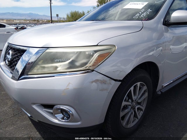 2014 Nissan Pathfinder Sl მანქანა იყიდება აუქციონზე, vin: 5N1AR2MM6EC618914, აუქციონის ნომერი: 45904378