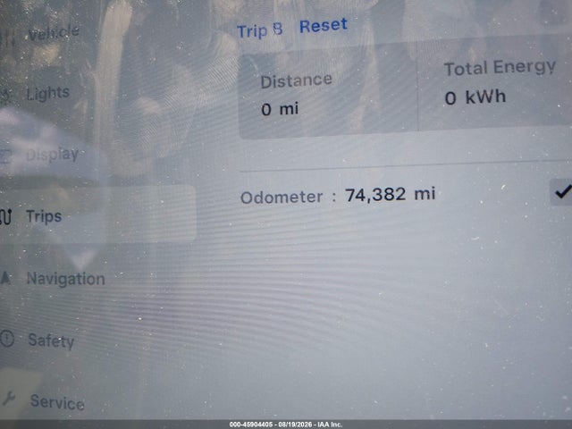 45904405 :رقم المزاد ، 5YJXCDE20GF026486 vin ، 2016 Tesla Model X مزاد بيع