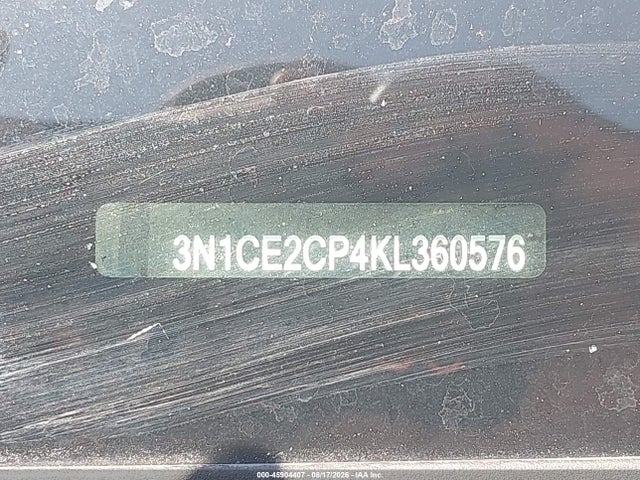 2019 Nissan Versa Note Sv მანქანა იყიდება აუქციონზე, vin: 3N1CE2CP4KL360576, აუქციონის ნომერი: 45904407