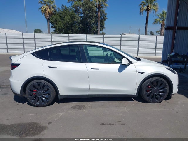 Aukcja sprzedaży 2022 Tesla Model Y Performance Dual Motor All-wheel Drive, vin: 7SAYGDEF1NF491127, numer aukcji: 45904456