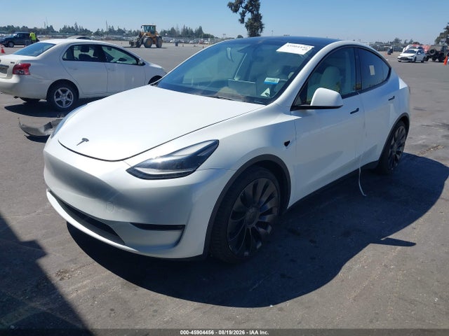 Aukcja sprzedaży 2022 Tesla Model Y Performance Dual Motor All-wheel Drive, vin: 7SAYGDEF1NF491127, numer aukcji: 45904456
