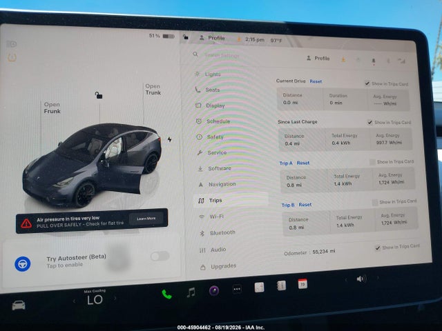 Aukcja sprzedaży 2023 Tesla Model Y Performance Dual Motor All-wheel Drive, vin: 7SAYGDEF5PF738412, numer aukcji: 45904462