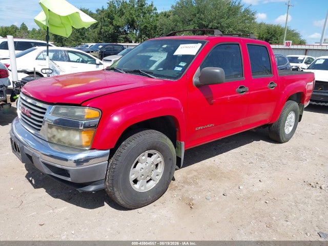 2005 Gmc Canyon Sle მანქანა იყიდება აუქციონზე, vin: 1GTDS136758216728, აუქციონის ნომერი: 45904557
