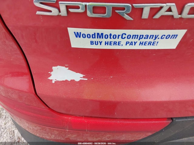Aukcja sprzedaży 2011 Kia Sportage Lx, vin: KNDPBCA21B7099609, numer aukcji: 45904582