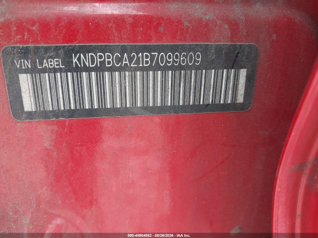 Aukcja sprzedaży 2011 Kia Sportage Lx, vin: KNDPBCA21B7099609, numer aukcji: 45904582
