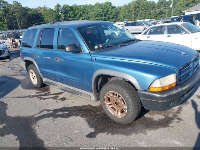 2003 Dodge Durango Sport/sxt მანქანა იყიდება აუქციონზე, vin: 1D4HR38N33F619500, აუქციონის ნომერი: 45904619