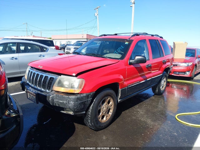 2000 Jeep Grand Cherokee Laredo მანქანა იყიდება აუქციონზე, vin: 1J4GW48N5YC411192, აუქციონის ნომერი: 45904622