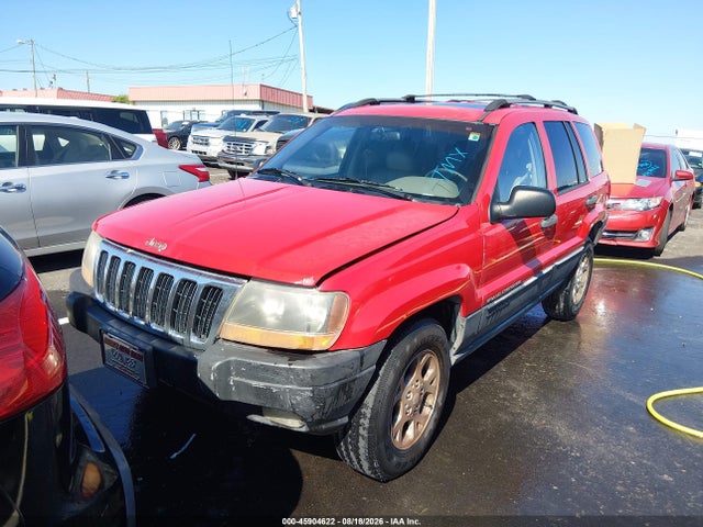 2000 Jeep Grand Cherokee Laredo მანქანა იყიდება აუქციონზე, vin: 1J4GW48N5YC411192, აუქციონის ნომერი: 45904622