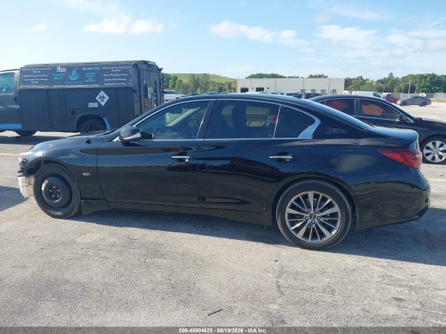 Продажа на аукционе авто 2018 Infiniti Q50 3.0t Luxe, vin: JN1EV7AR7JM436841, номер лота: 45904625