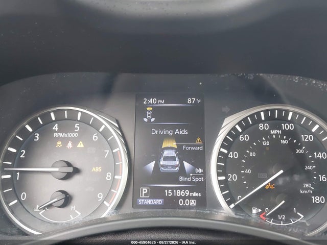 Продажа на аукционе авто 2018 Infiniti Q50 3.0t Luxe, vin: JN1EV7AR7JM436841, номер лота: 45904625