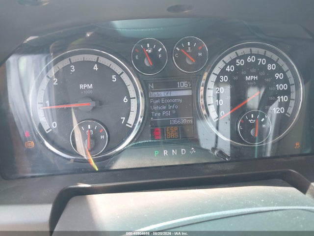 Aukcja sprzedaży 2010 Dodge Ram 1500 Slt/sport/trx, vin: 1D7RB1CP3AS189917, numer aukcji: 45904686